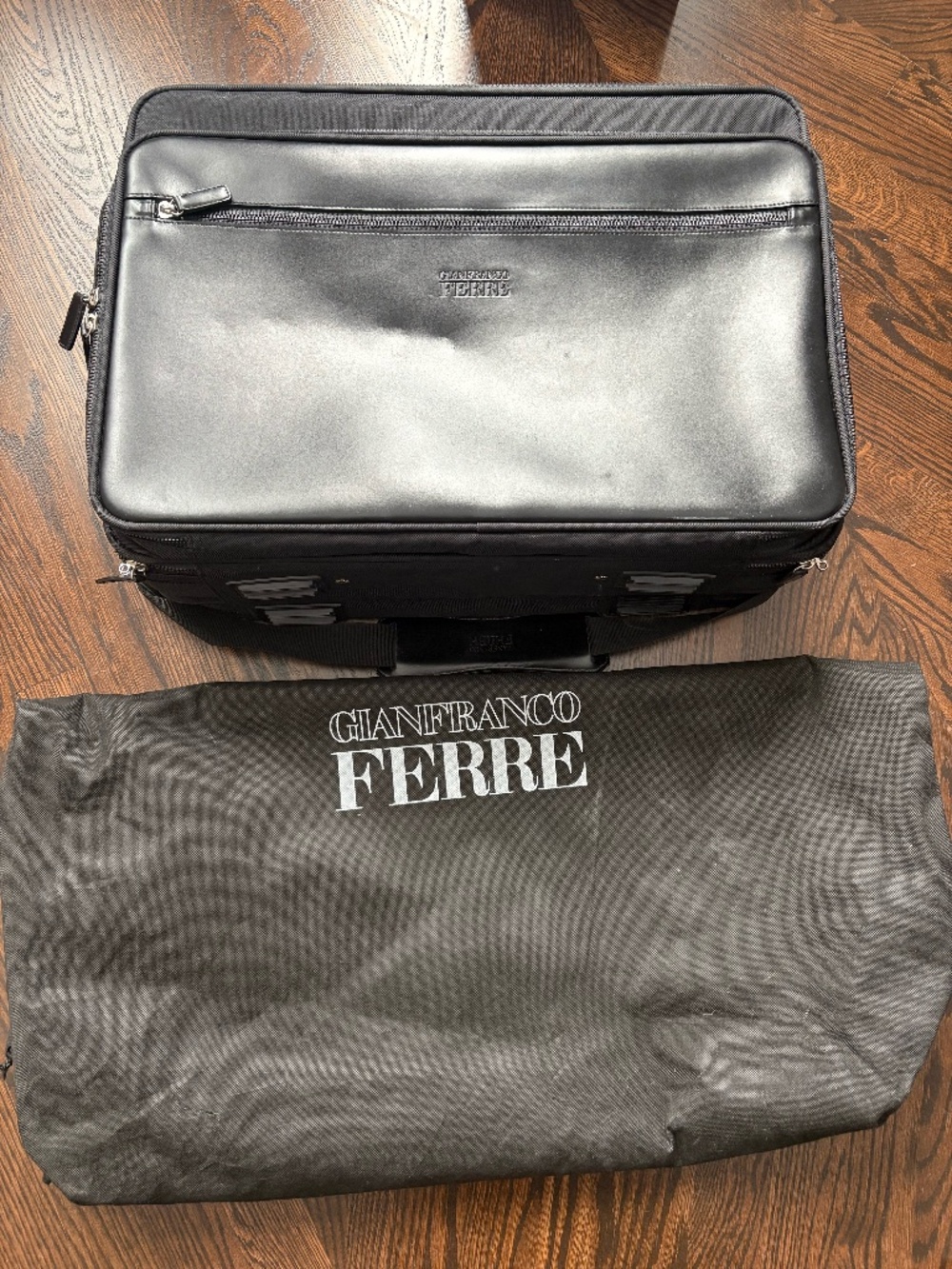 Brand New Gianfranco Ferré Genuine Cow Leather Bag – Luxury Italian Designer